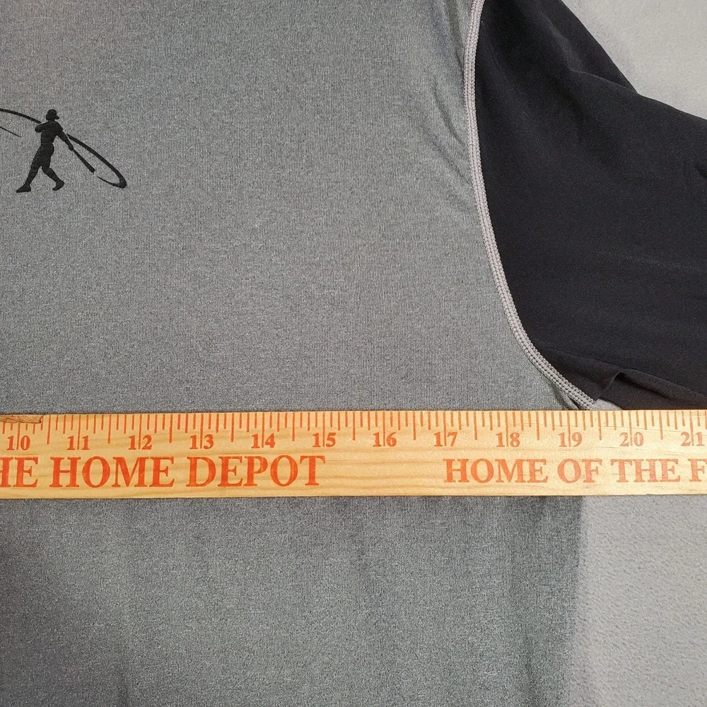 Nike Pro Combat Shirt Mens M Gray Fitted‎ Dri Fit Raglan Sleeve Baseball Active